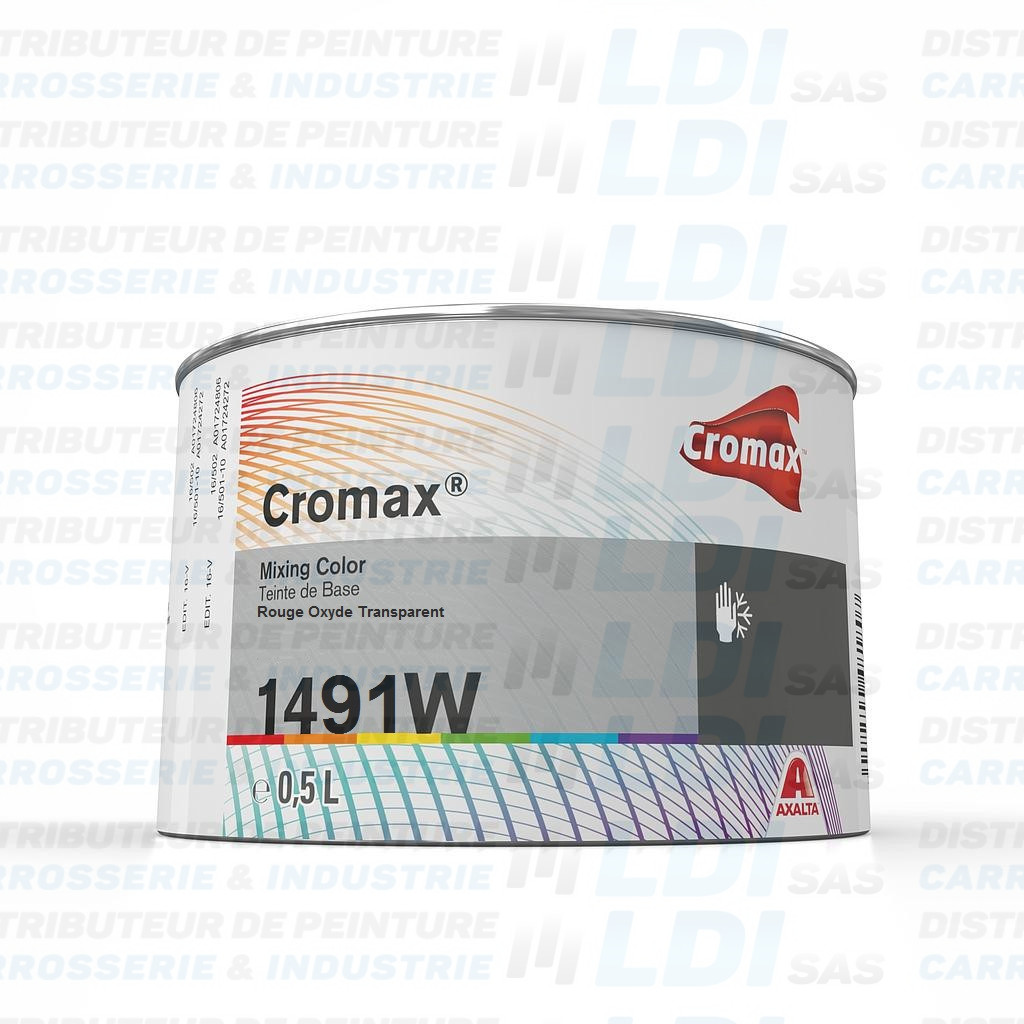 CROMAX ROUGE OXYDE TRANSPARENT 0.5L