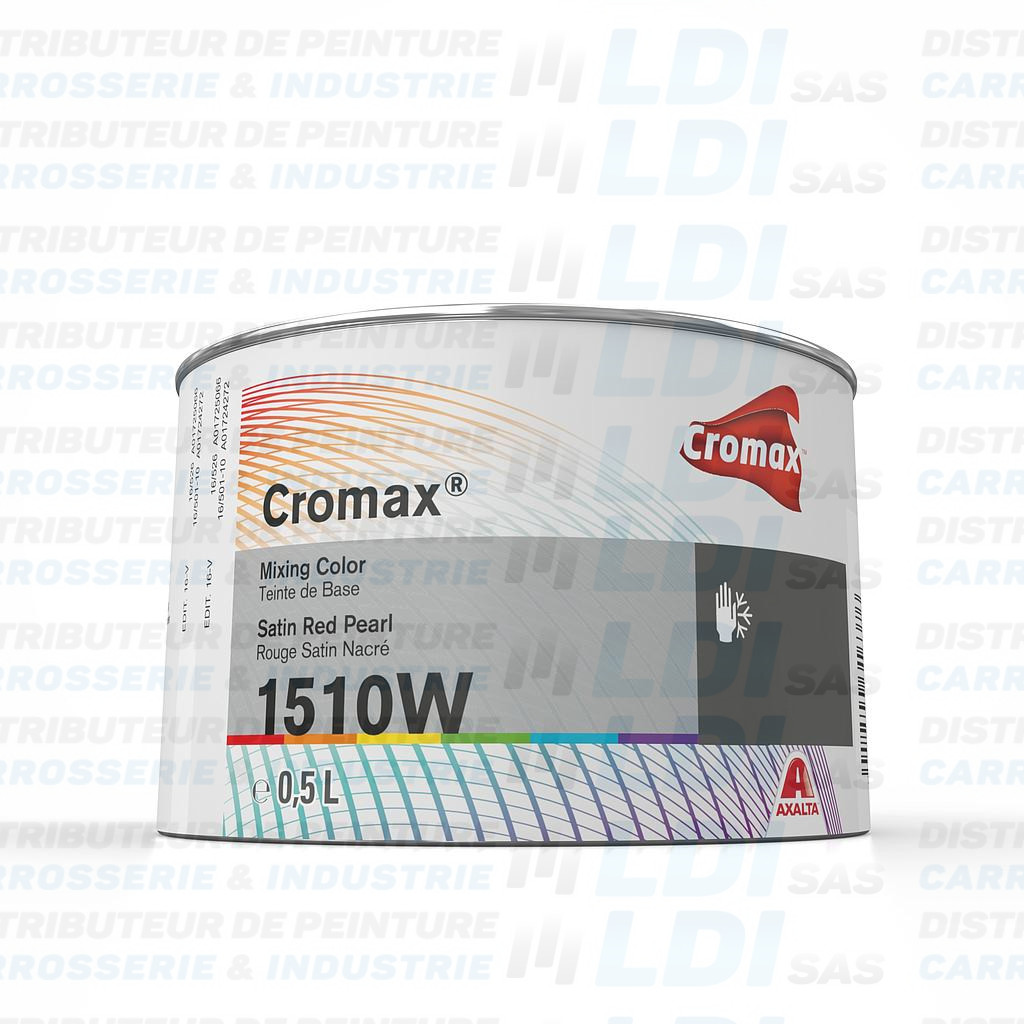 CROMAX ROUGE NACRE SATINE 0.5 L