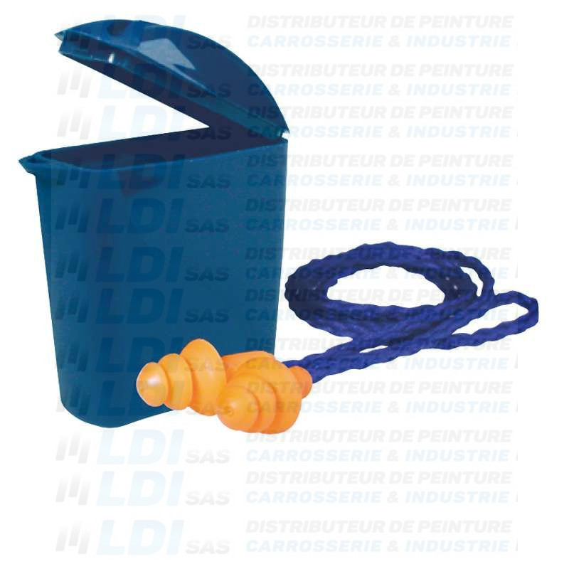 BOUCHONS D'OREILLES AVEC CORDON (1 X PAIRE)