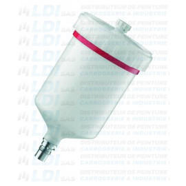 GODET GRAVITE PVC 0,6L QCC PLASTIQUE SATAJET