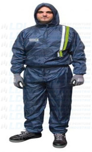 COMBINAISON PEINTURE NYLON  BLEUE TAILLE  L