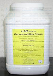 SAVON GEL MICROBILLES CITRON LDI 5L