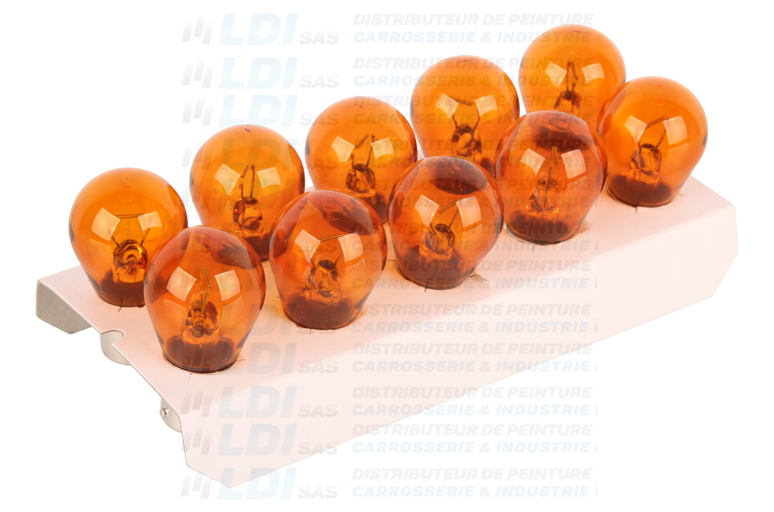 LAMPE AMBRE 12V 21W X10