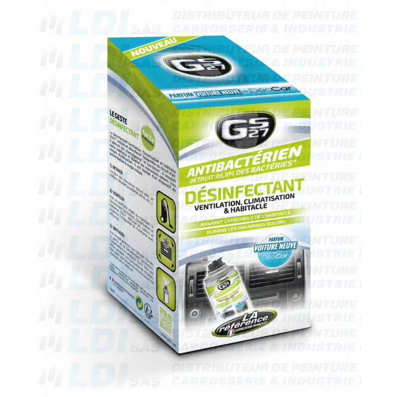 COFFRET NETTOYANT CLIMATISATION NEW CAR 150ML