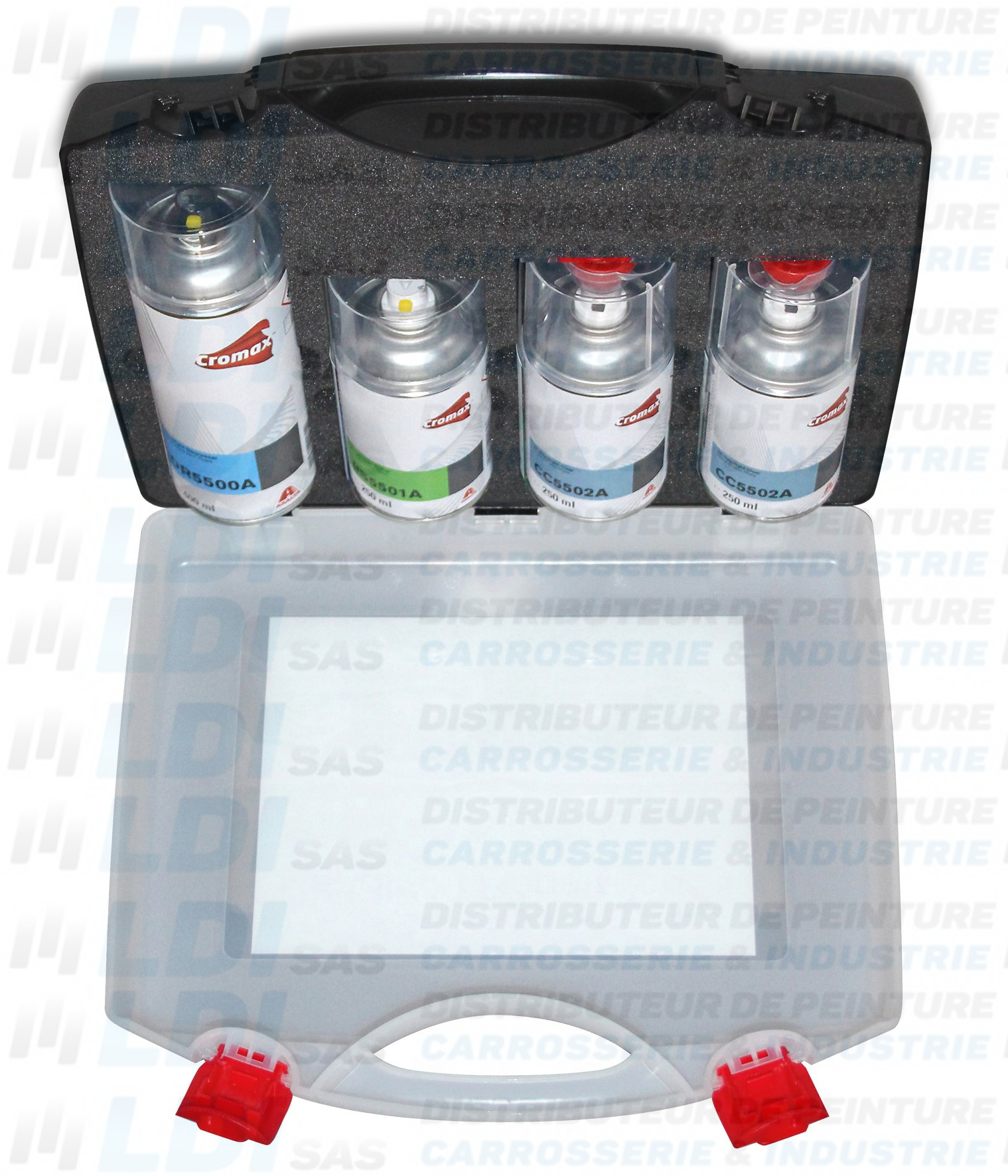 KIT DE REPARATION POUR PHARES (MALLETTE+PRODUITS)