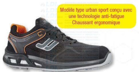 CHAUSSURE CUIR VELOURS JALPEPS SAS BASSE T43